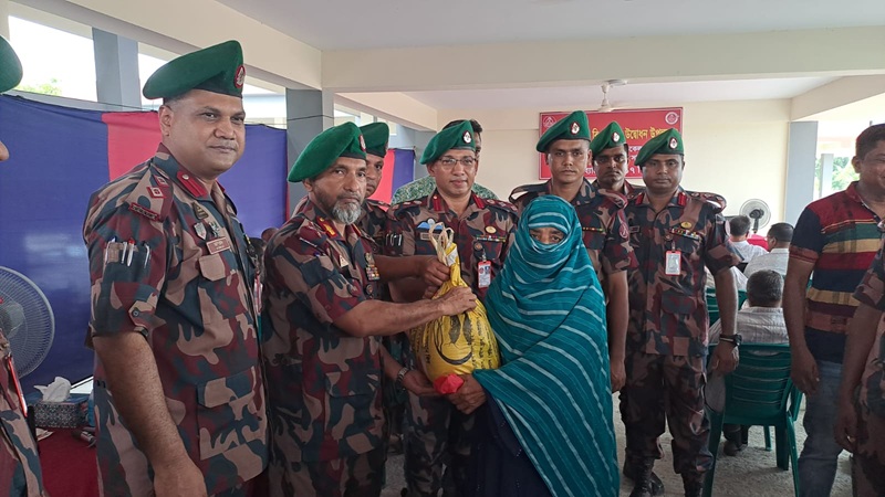 সাতক্ষীরার দেবহাটা সীমান্তে ছুটিপুর বিওপি ক্যাম্পের উদ্বোধন